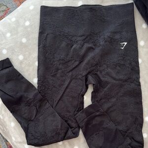 Gymshark women’s Black Seamless High-Waist Leggings